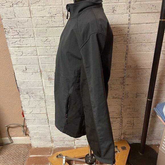 Free Tech Black Lined Winter Jacket Medium 38-40 - Picture 7 of 11